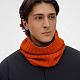 Снуд ComFleece, темно-оранжевый (кирпичный) с нанесением логотипа