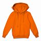 Худи детское Kirenga Kids 2.0, оранжевое с нанесением логотипа