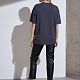 Футболка Oversize Premium, темно-серая (антрацит) с нанесением логотипа