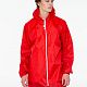 Дождевик Rainman Zip, красный с нанесением логотипа