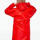 Дождевик Rainman Zip, красный с нанесением логотипа