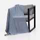 Плед Landour, синий с нанесением логотипа